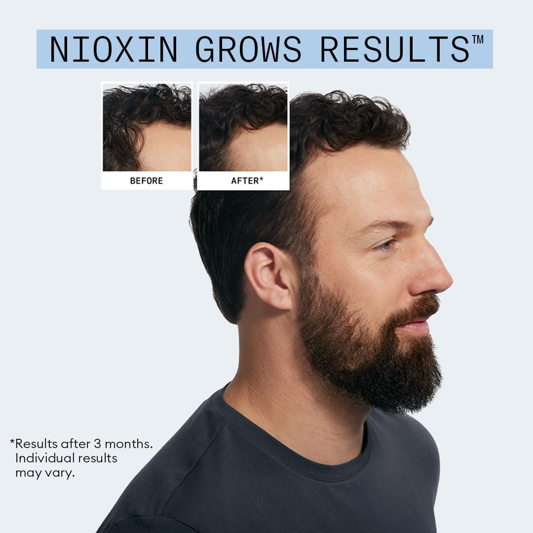 Nioxin Hair Fall Defense Kit | the Power of Two: Shampoo for Hair Fall 8.1 Fl Oz & Intensive Daily Leave-In Hair Treatment for Thinning Hair 2.3 Fl Oz image number 1