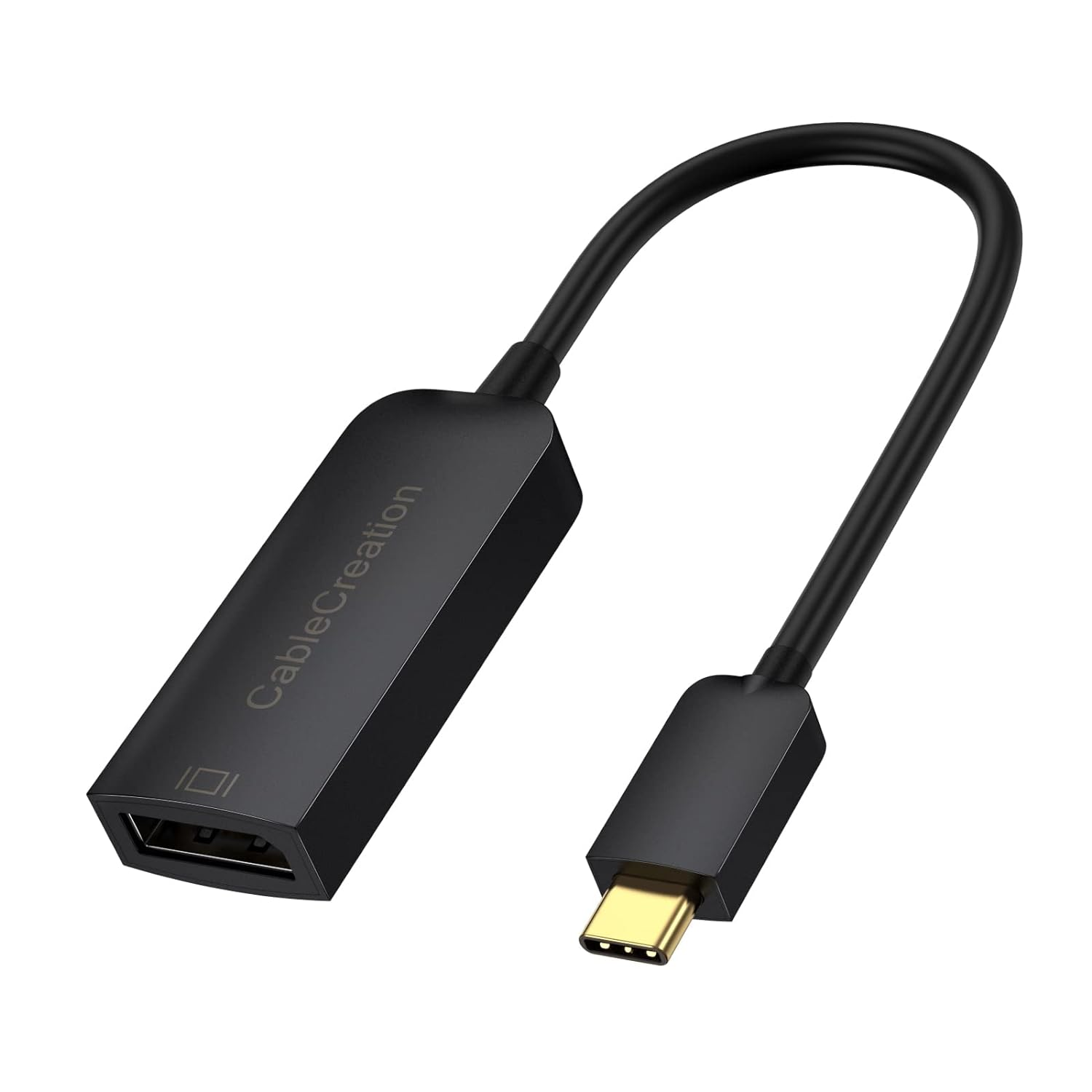 USB C to DP Adapter, Cablecreation USB C to Display Port Adapter 4K/60Hz,Mac Mini,Galaxy S22/S20,XPS 15/13,Valve Index, Ipad Pro Chrombook Pixel, Black image number 4