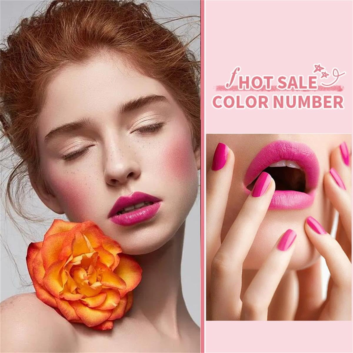 Wimode Matte Nude Lipstick,Silky Velvet Lip Gloss Waterproof Long Lasting Lipstick for Women Lip Stick Non-Stick Cup(002#) - 003 image number 2