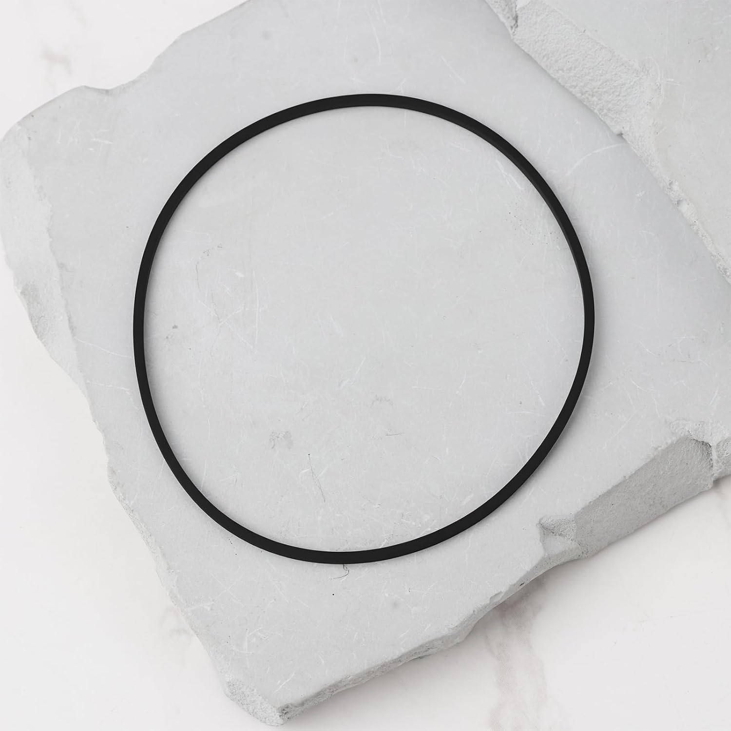 Emagtech 5Pcs 60Mm Cassette Tape Deck Recorder Rubber Drive Belt for Tape Players Cassette Decks CD ROM Drives