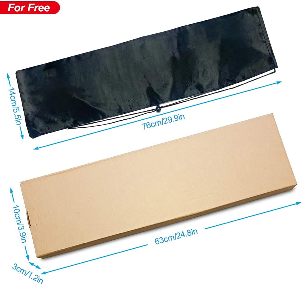 8Pcs Stainless Steel Flat Kebab Skewers, 24 Inch Turkish Adana Skewers for BBQ Grill Accessories image number 2