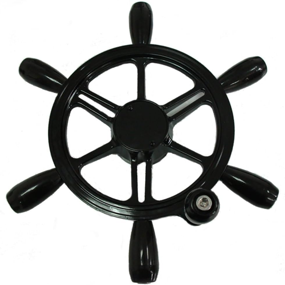 (Black) - Woqi WH002 Marine Steering Wheel image number 2