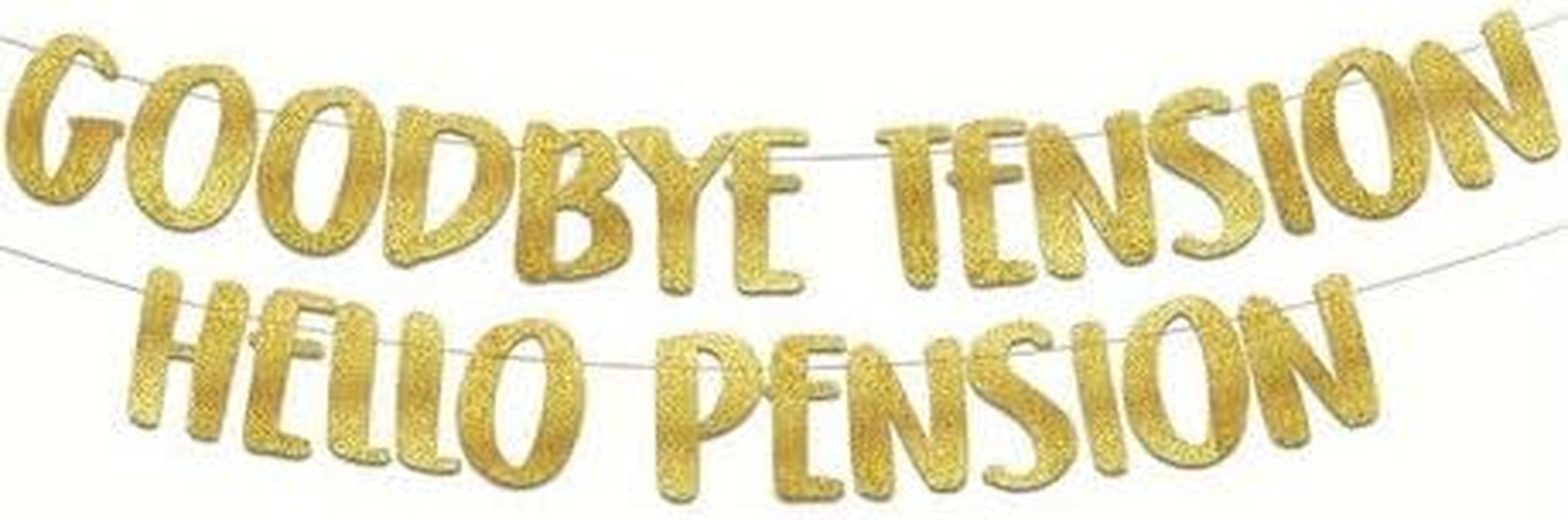 Happy Retirement Banner Funny Retired Party Decorations Farewell Work Supplies