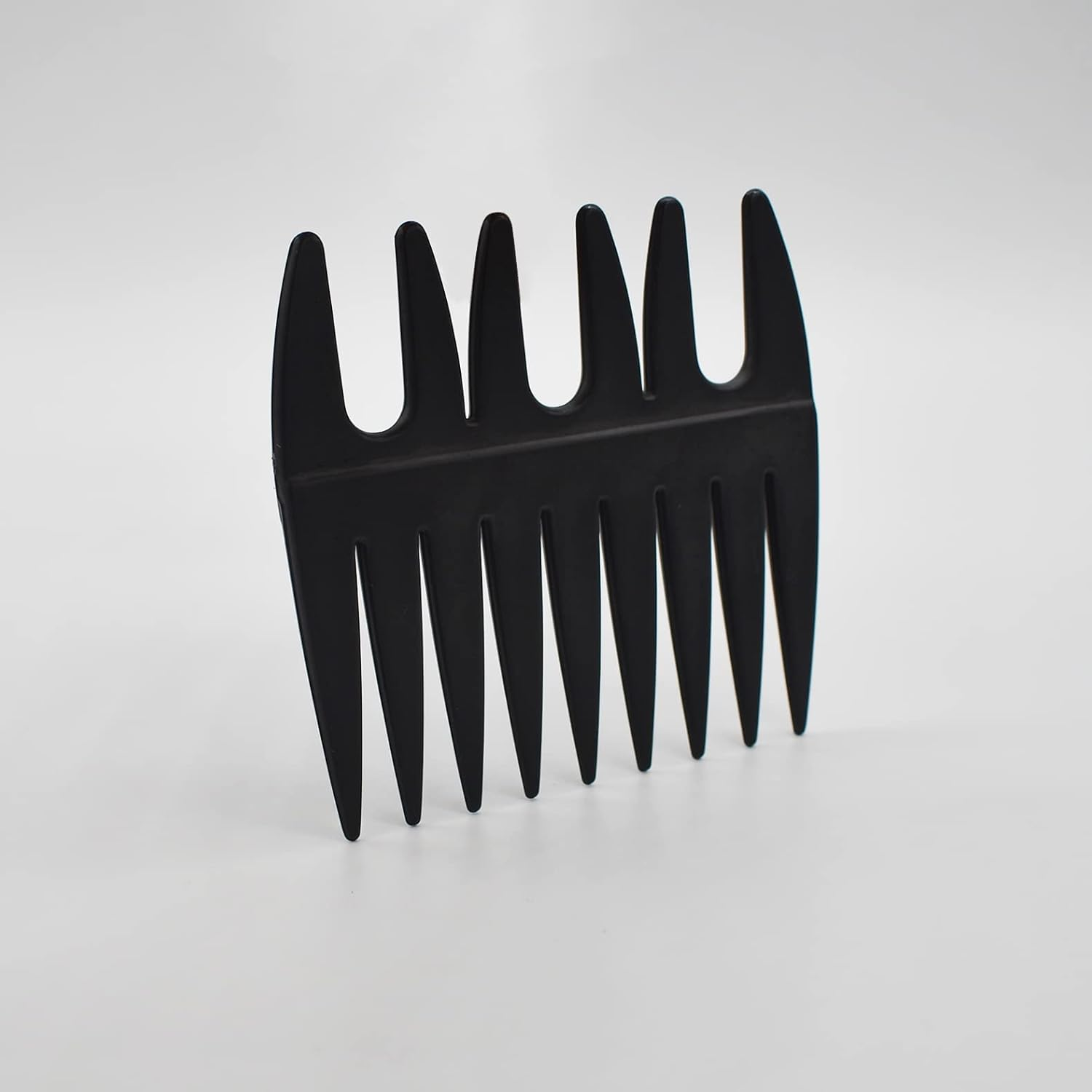 Professional Men Styling Comb, Pompadour Streaker Comb Texture Wide Tooth Comb for Hairstyling Shaping Wet Pick Hairdressing Comb, Black image number 2