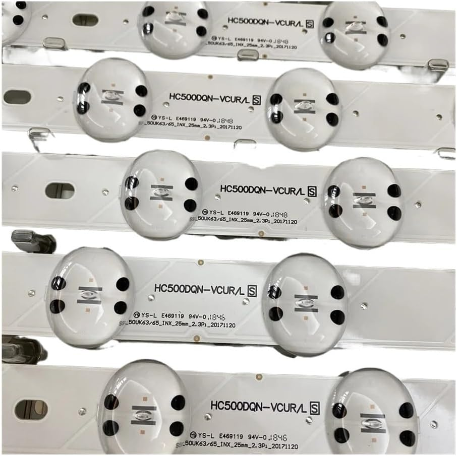 LED Strip Fit for 50UK6750PLD 50UK6500PLA 50UK6950PLB 50UK6750PLC 50UK6550PSB 50UK6520PSA 50UK6510PSF 50UK6500 50UK6470PLC(6 PCS for 2 TV)