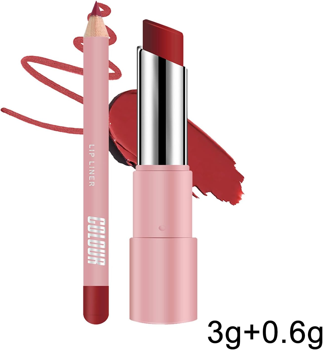 Colored Lip Balm,Waterproof Moisturizing Lipstick - Nourishing Plumping Non-Sticky Matte Lipstick for Youth Friend Women Winter Cold Weather Night Repair image number 2