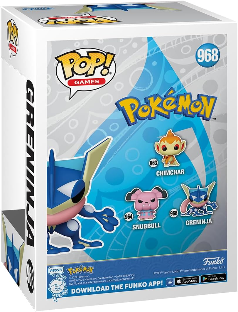 FUNKO POP! GAMES: Pokemon - Greninja image number 1