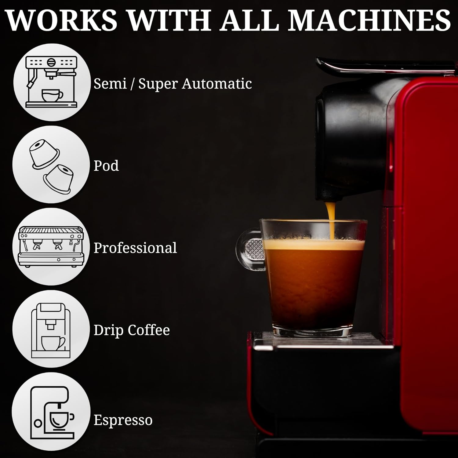 500Ml Coffee Machine Descaler Liquid for All Coffee Machines Including Delonghi Descaler, Breville Descaler, Nespresso, Smeg, Gaggia, La Marzocco, Sunbeam, Saeco, Miele, Rancilio, Jura & Others image number 2