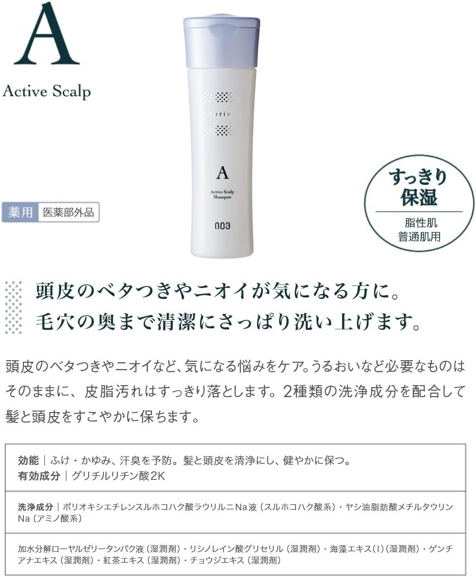 Number Three Mulliam Medicated Scalp Shampoo A, 8.5 Fl Oz (250 Ml)