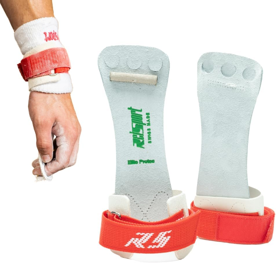 Reisport Protec Elite Hook & Loop High Bar Grips image number 1