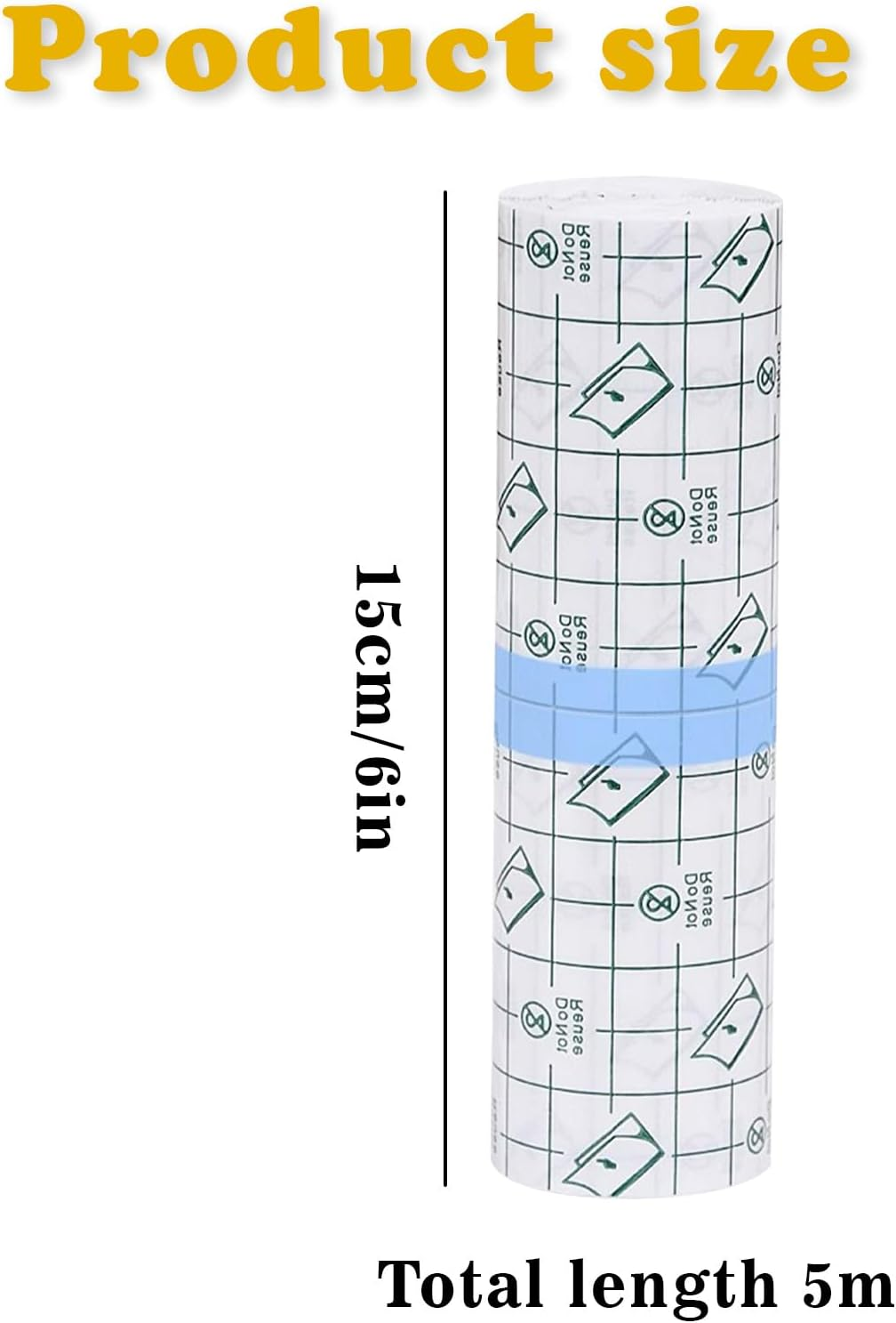 1 Volume Tattoo Second Skin（15 Centimeters &times; 5 Meters）, Invisible Tattoo Cover up Patch, Breathable Second Skin Tattoo Patch, Suitable for Tattoo Concealment, Scar Coverage, Daily Use Special Occasions image number 4