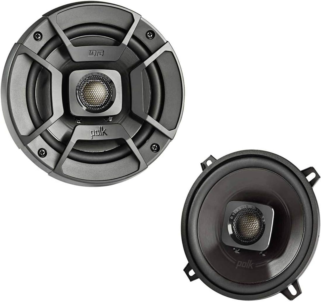 Polk Audio DB522 DB+ Series 5.25" Coaxial Speakers with Marine Certification, Black image number 3