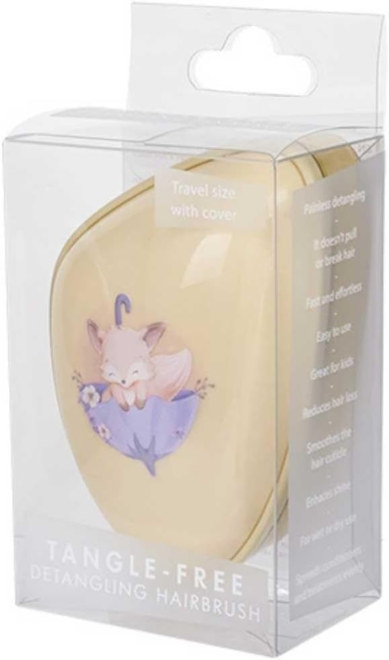 Professional Gentle Detangling Brush - No Tearing - Baby Foxy - Mini image number 2