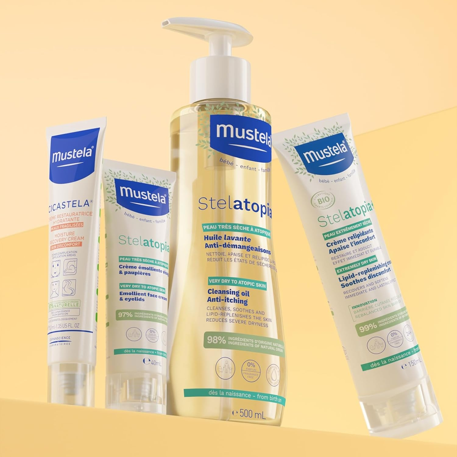 Mustela Stelatopia Eczema-Prone Skin Set image number 4