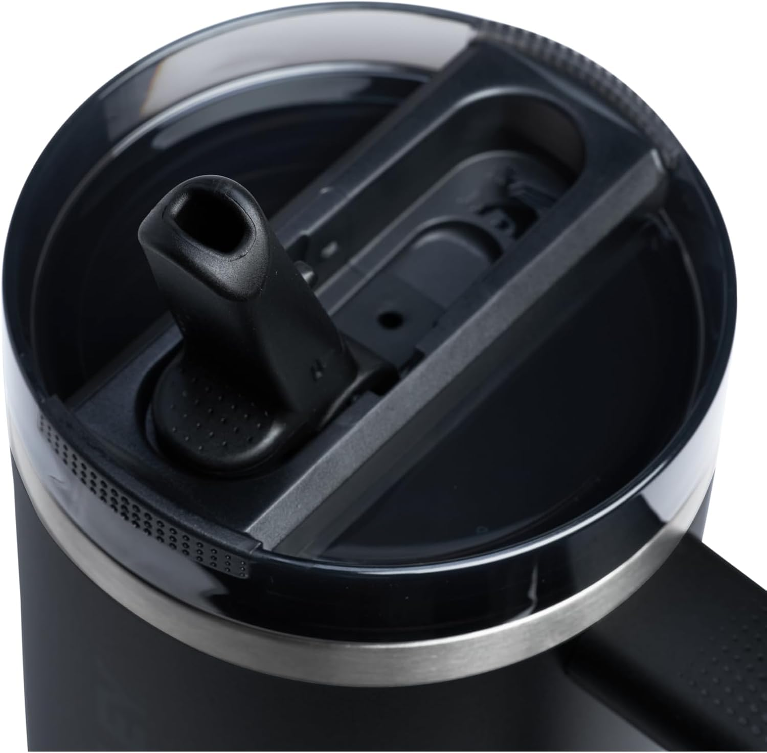 Stanley Quencher Protour Flip Straw Tumbler with Leakproof Lid 30 Oz | Built-In Straw and Handle | Cup Holder Compatible for Travel | Insulated Stainless Steel Cup | Bpa-Free | Black 2.0