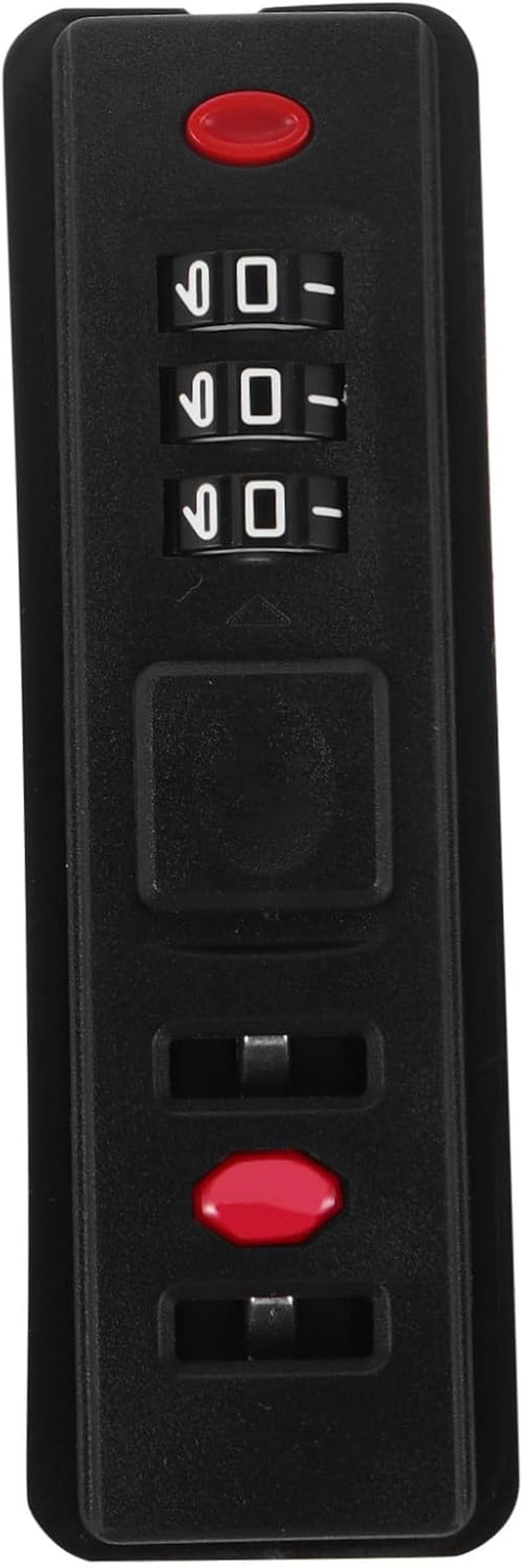 DIKACA Luggage Combination Padlock Heavy Duty Security Lock for Travel Suitcases Business Trips Leisure Use with Resettable Password and Easy Installation