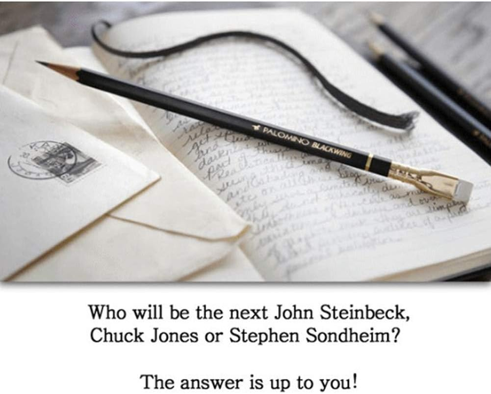 PALOMINO Blackwing 602 Original Soft Pencil, 12 Count(1 Dozen) Gray Art, Eraser, Writing Instrument image number 6