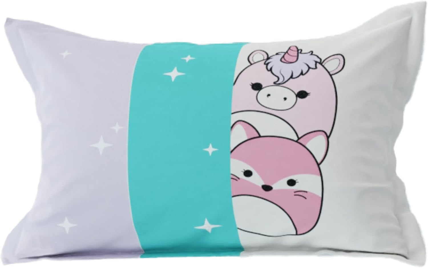 Franco Squishmallows Luxury Bedding Super Soft Premium Comforter with Sham, 3 Piece Twin Size, 100% Cotton (Official Squishmallows Product) image number 1