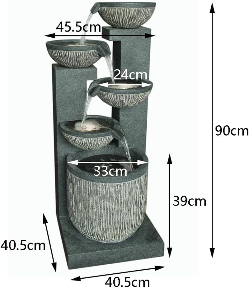 Generic Multi Plates Water Fountain image number 2