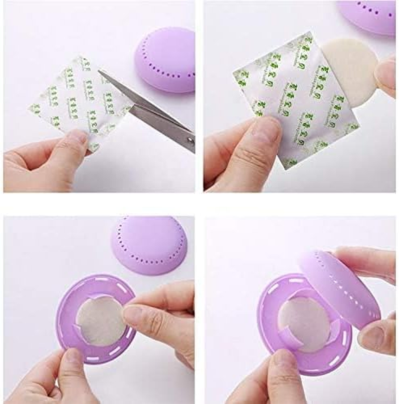 Household Articles 5 PCS Paste Type Sticky Candy Color Wardrobe Aromatherapy Box Mildew Insects Shoe Cabinet Wardrobe Deodorant Smell Boxes,Random Color Delivery Toilet Paper image number 4