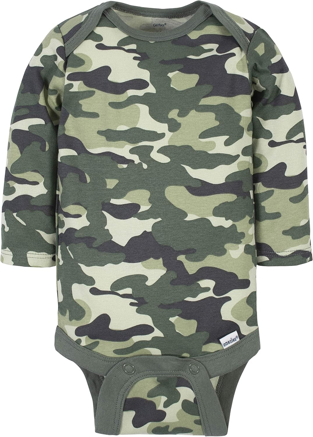 Gerber Baby Boys' 6-Pack Long-Sleeve Onesies Bodysuit image number 2