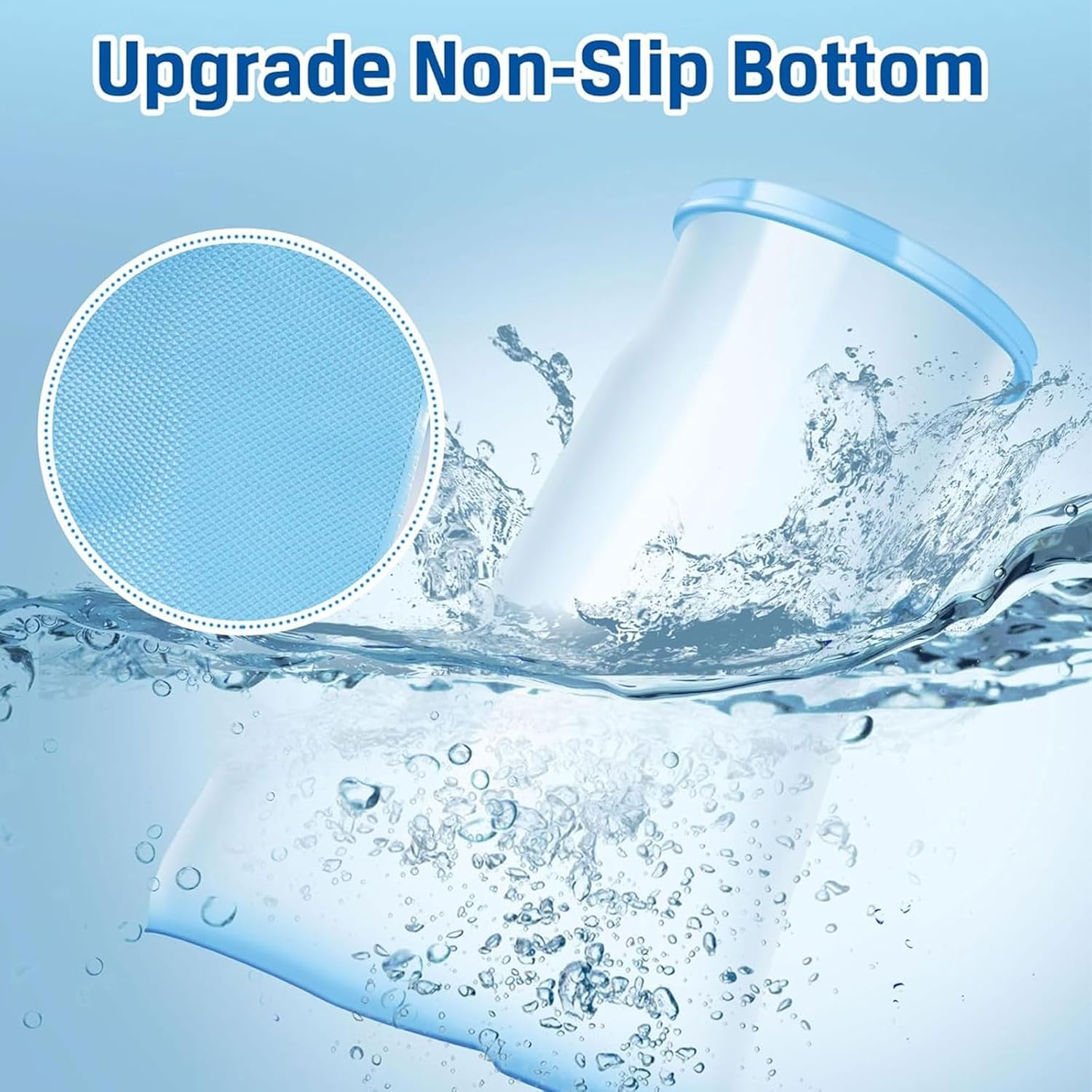 100% Waterproof Leg Cast Cover for Showering, Reusable Extra Large Leg Cast Protector, Cast Covers for Shower Leg, Cast Bag for Shower, Cast Cover for Showering Foot，With Non-Slip Bottom image number 4