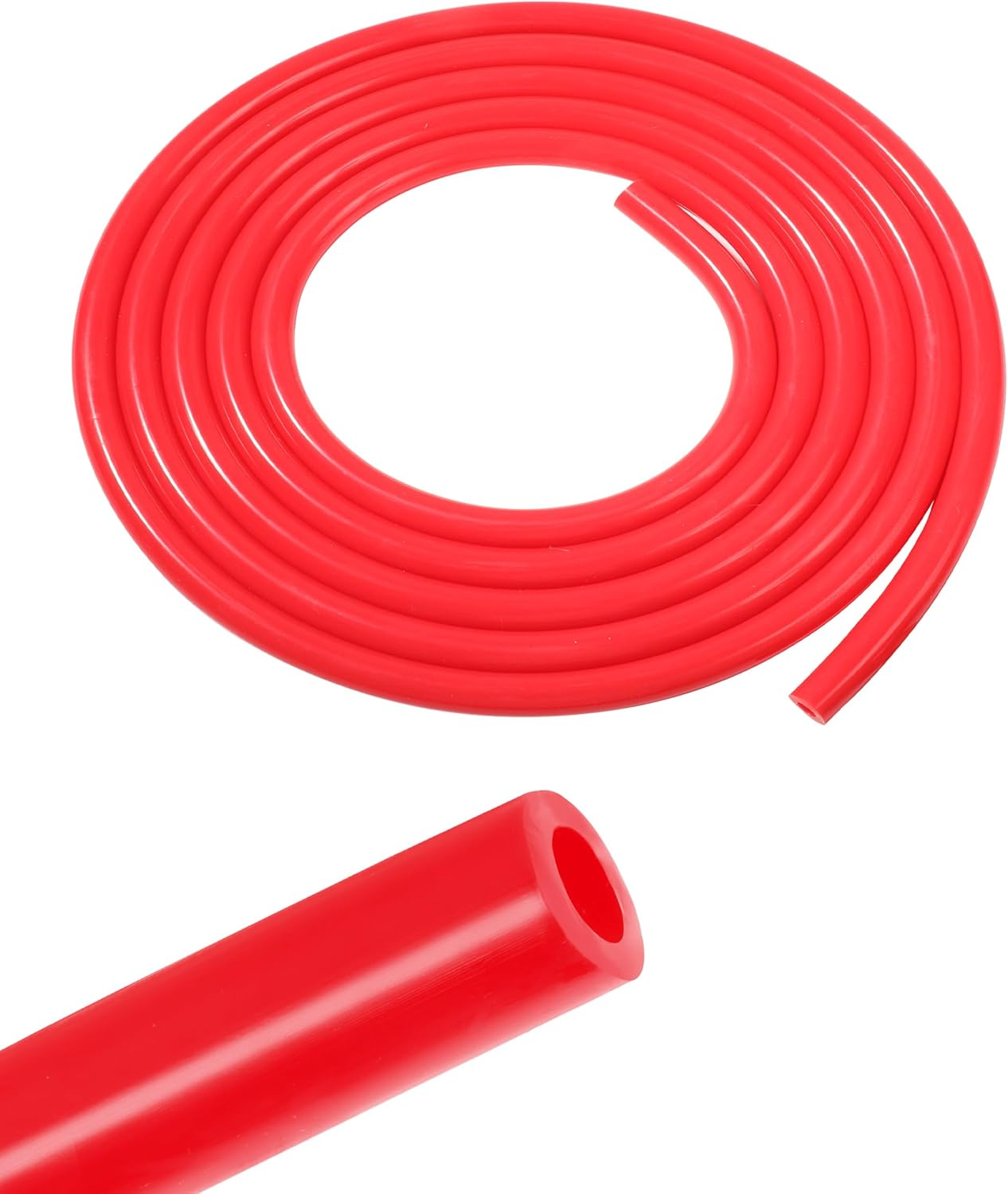 10Ft Vacuum Tubing,High Performance Silicone Vacuum Tubing Hose Line,Car Accessories 1/4" Inner Diameter Hose,Vacuum Lines Automotive,Applies to Most Cars Trucks (Black)