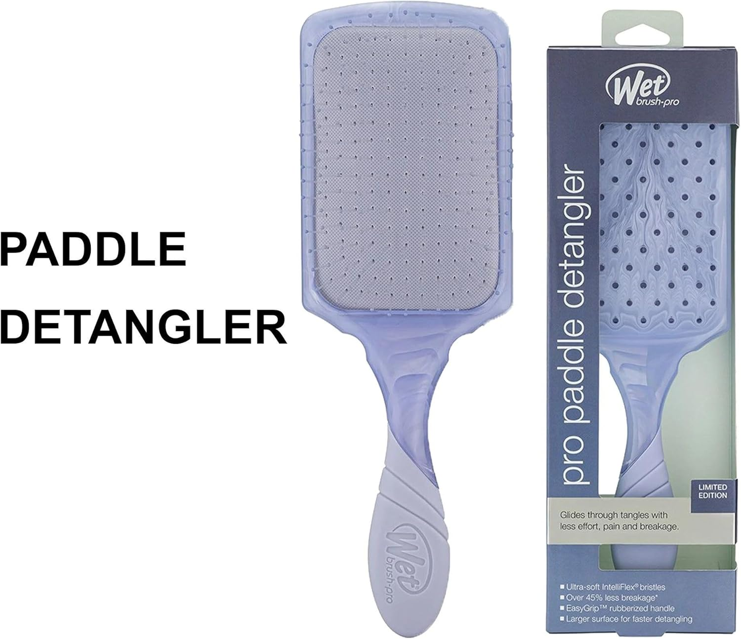 Wetbrush Pro Paddle Detangler, Limited Edition Hydro Tie Dye, Large Surface Area with Intelliflex Bristles image number 1