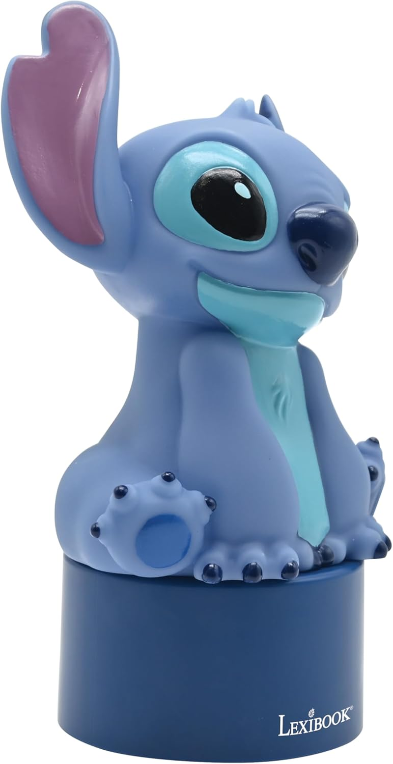 LEXIBOOK, Disney Stitch, Stitch Bluetooth Speaker Nightlight, Blue, NS02D image number 3