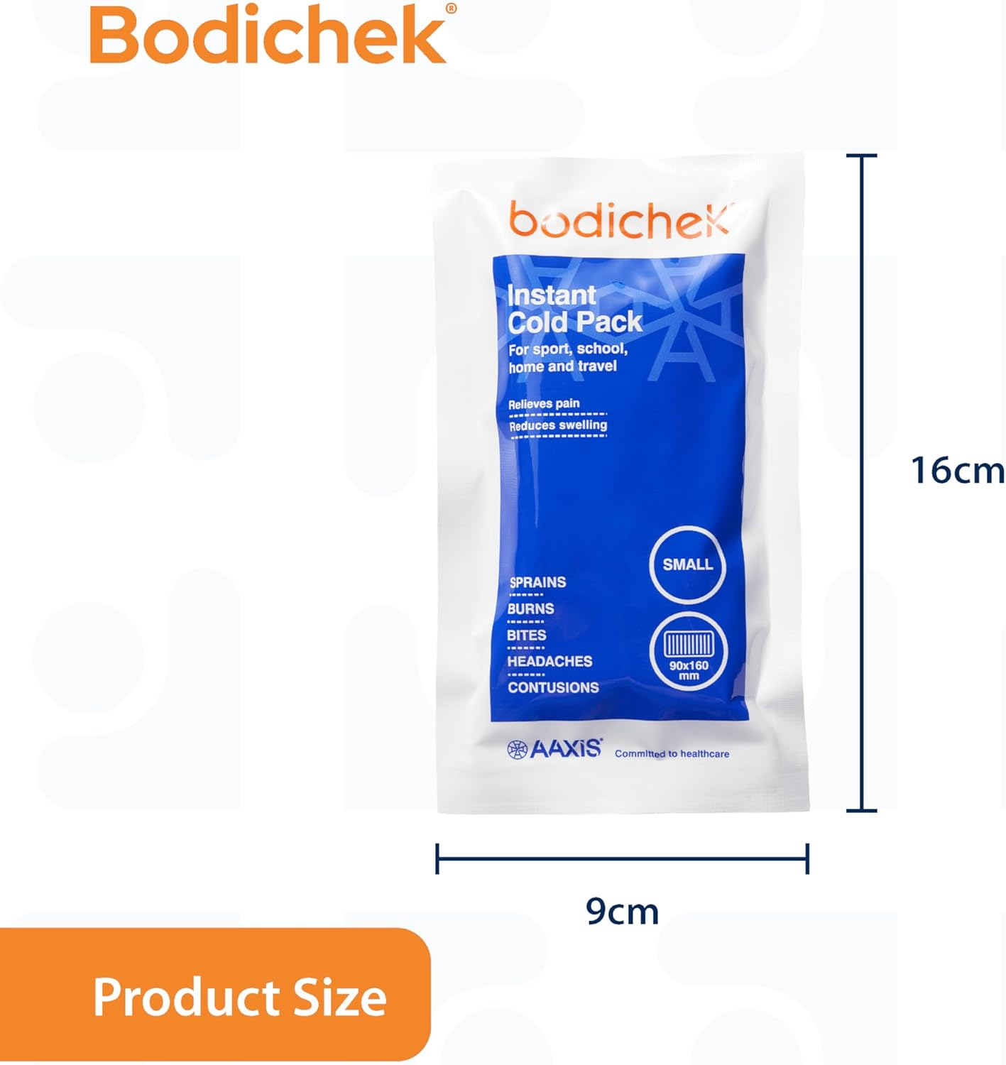 Bodichek Instant Cold Pack Small 9Cm X 16Cm 2 Pack image number 2