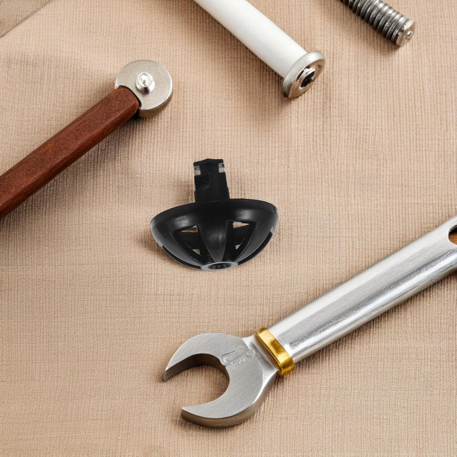 ULTECHNOVO Espresso Machine Brew Basket Bottom Spring Stopper Replacement Kit, Coffee Maker Portafilter Accessory Set for Home and Commercial Use, Compatible with Bottomless Portafilter And image number 6