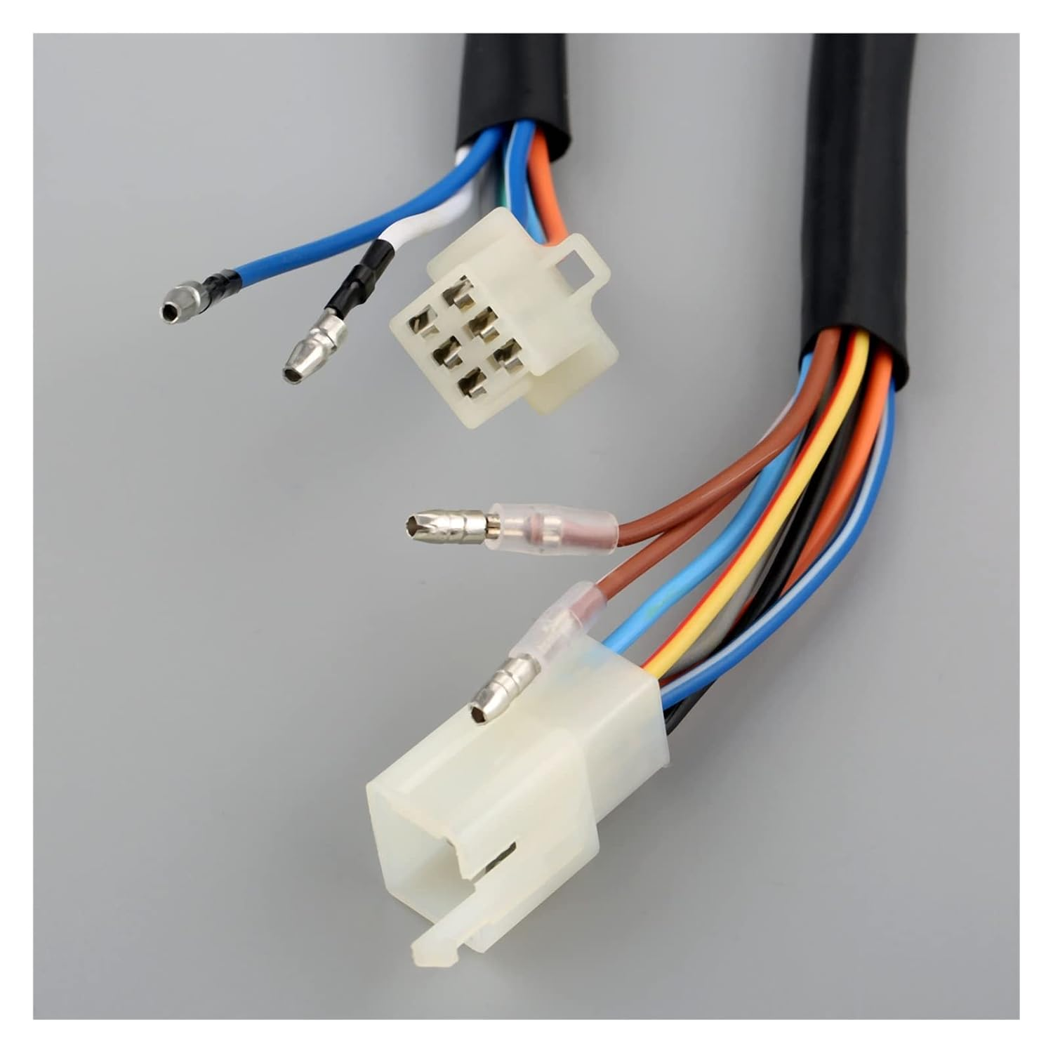 Downwind Motorcycle Motorbike ATV Handlebar Left Right Side Control Switch High Low Beam Light Turn Signal Horn Switch Parts 7/8 Quot 22Mm image number 4