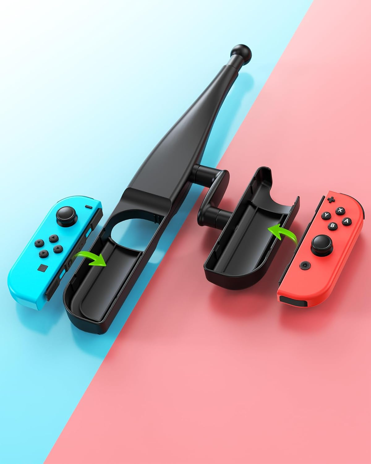MENEEA Fishing Rod for Nintendo Switch Joy-Con, Compatible with Bass Pro Shops: the Strike - Championship Edition, Legendary Fishing - Nintendo Switch Standard Edition, Black image number 4