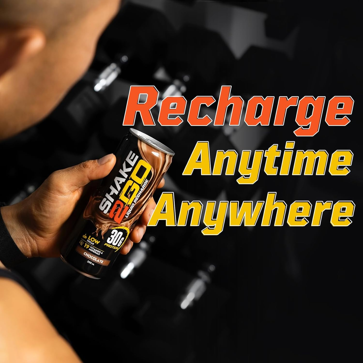 Optislim Shake2Go Ready-To-Drink Protein Shake, 30G Collagen Protein, Low Sugar, 19 Vitamins & Minerals, Healthy Energy Meal Replacement Sports Nutrition Drink (Pack of 10, Vanilla) image number 5