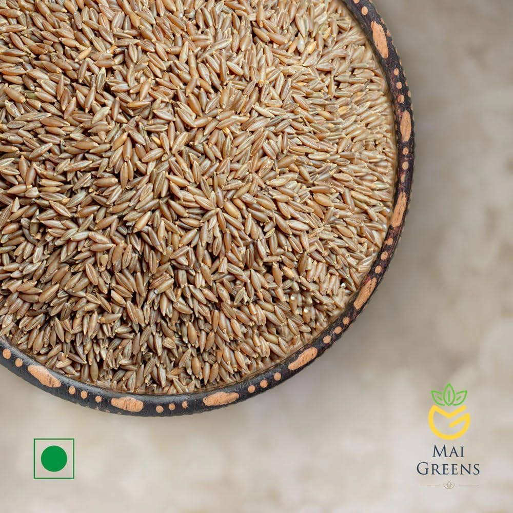 Maigreens Bamboo Rice - 250G | Kerala Wayanad Forest Wild Bamboo Rice | Mulayari | Moongil Arisi | Brown Small Grain, Raw | Unpolished image number 1