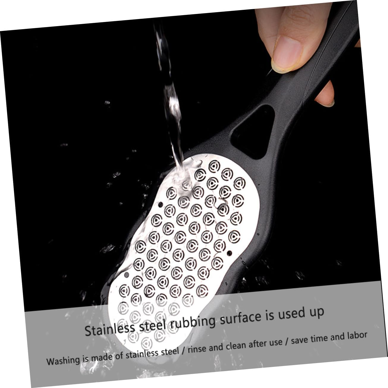 PLAFOPE 2Pcs Foot File Hard Skin Remover Exfoliator Foot Rasp Files Tool Random Style image number 6