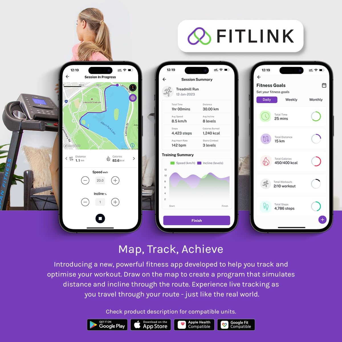 Lifespan Fitness Pursuit MAX Treadmill