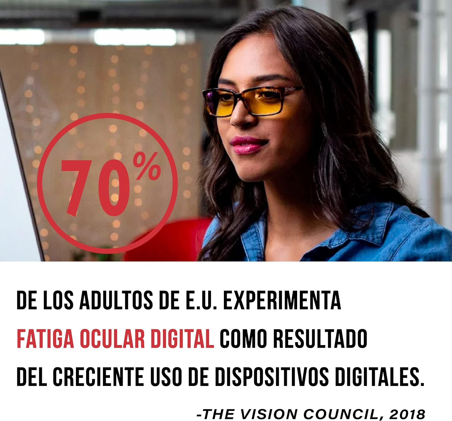 Gaming Glasses Blue Light Blocking Glasses Maverick/Gunmetal by Gunnar 65% Blue Light Protection, Gunmetal, Fit : Medium