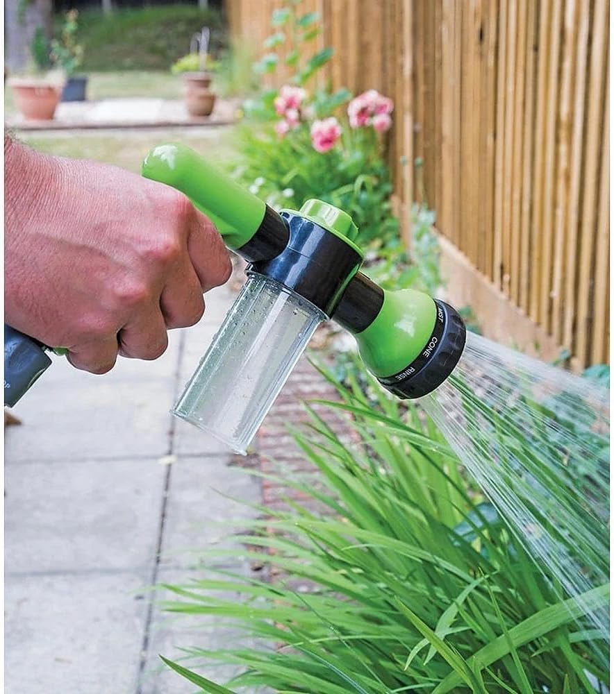 82131-8 Pattern Garden Hose Pesticide Fertiliser Car Washing Spray Gun