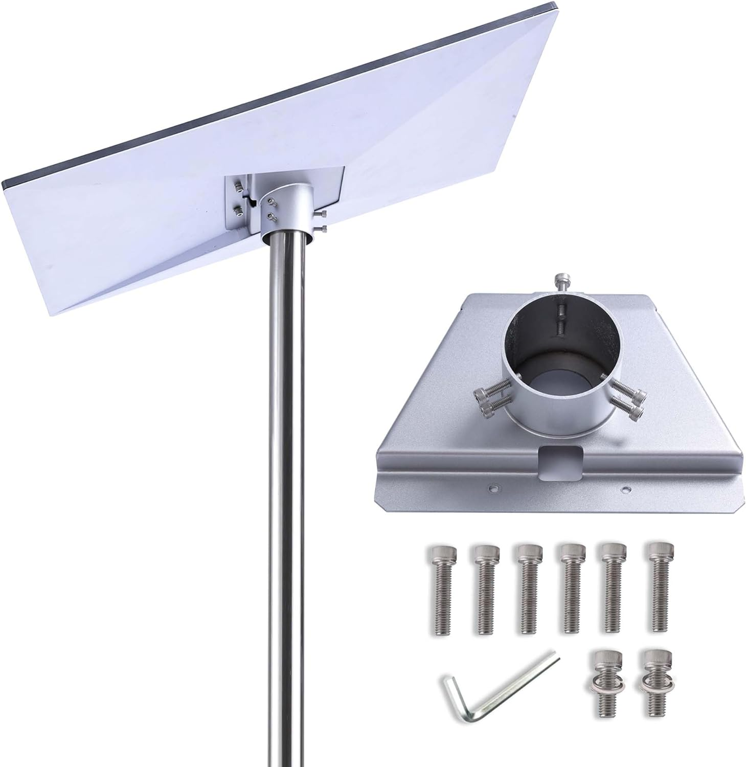 Starlink Gen 3 Pipe Adapter and Pole Mount - Standard Dish Kit for Roof Mounting image number 3