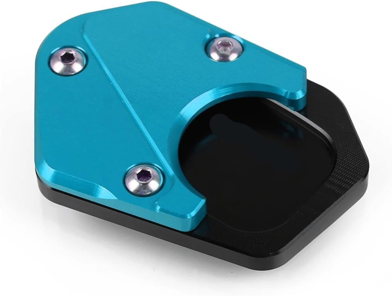 Compatible with CFMOTO 450SR 450SS 450NK 450CLC 450 SR SS NK CLC 2022 2023 2024 Motorcycle Kickstand Side Stand Extension Enlarger Plate Pad(Black) image number 4