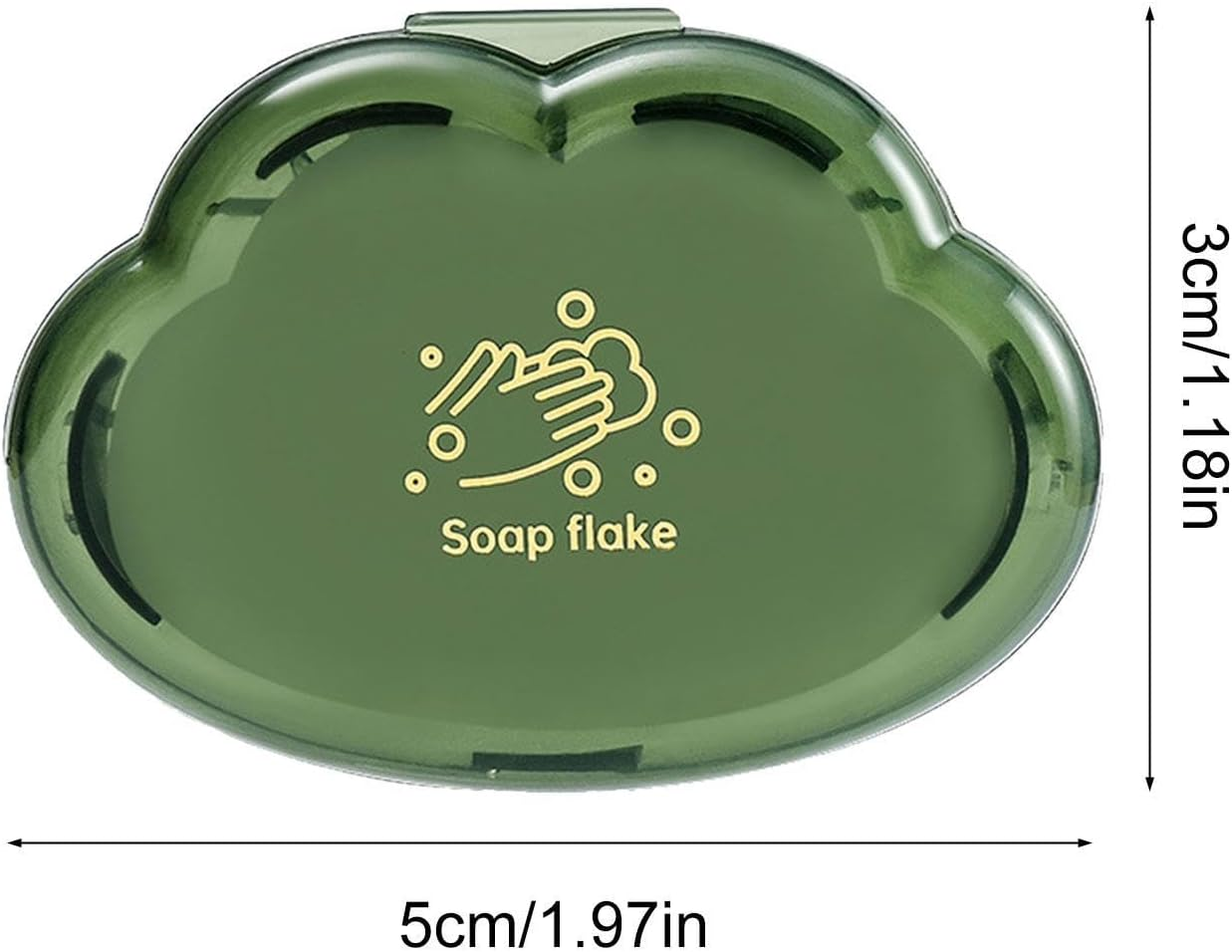 Travel Travel Soap - Portable Soap Sheets, 50 Travel Paper Soap for Hand Washing, Foaming Soap for Camping, Hiking, Hiking Items