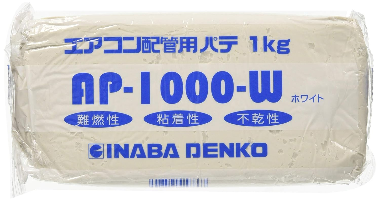 Inaba Denko AP-1000-G Air Conditioner Seal Putty, 2.4 Oz (1,000 G), Gray image number 6