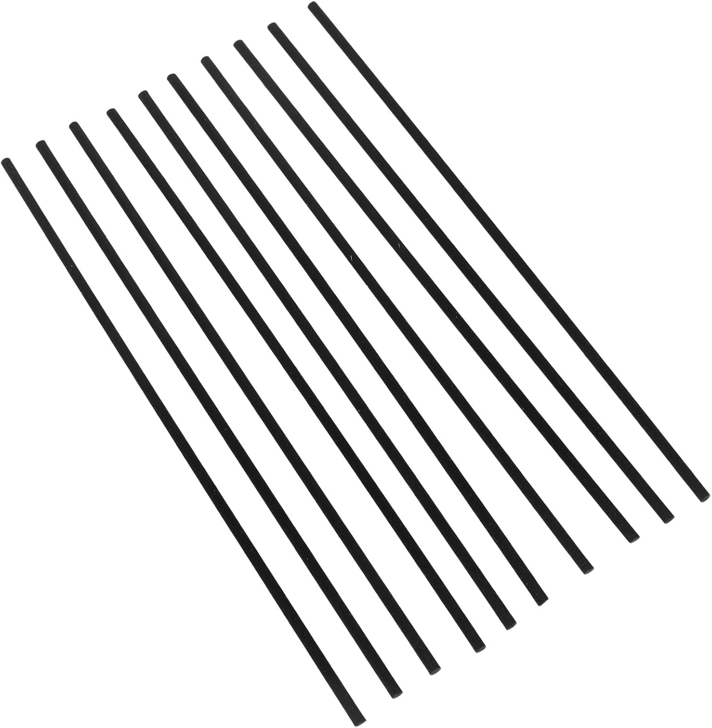 Wooden Diffuser Sticker 9.8In Black Replacement Stick for Yoga Meditation image number 1