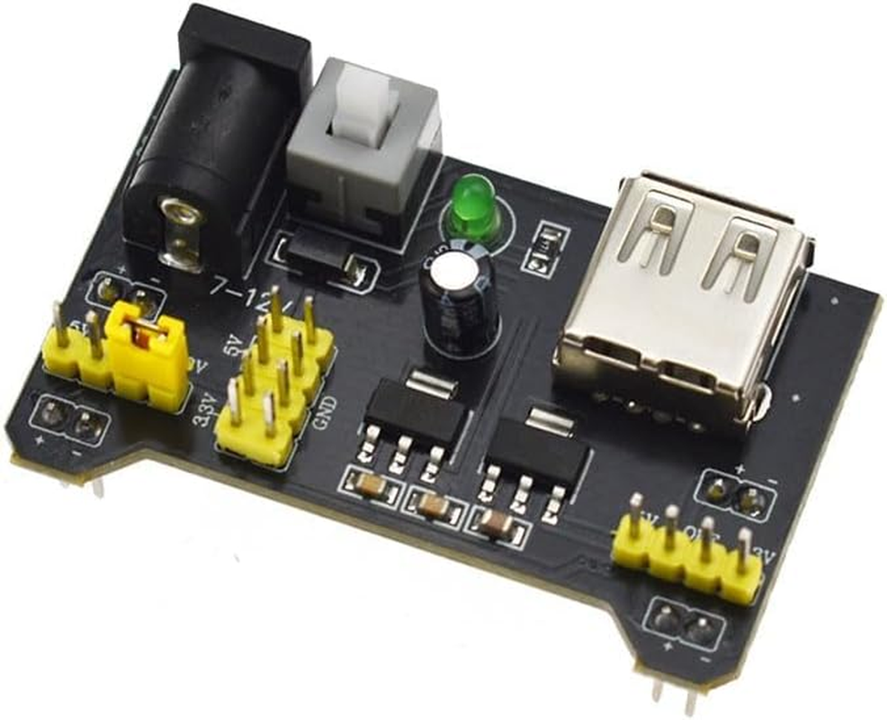 10PCS 3.3V 5V Breadboard Power Supply Shield for MB102 102 Prototype Board Breadboard image number 2