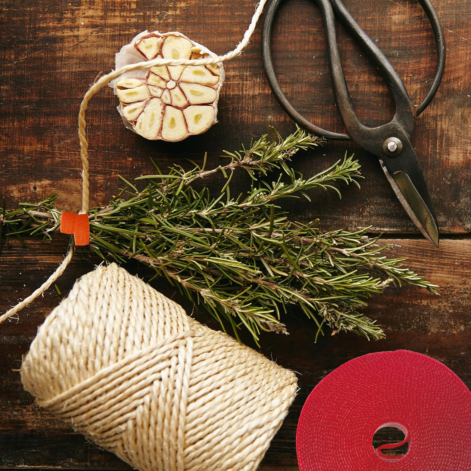 TEAONE Cable Ties Roll, 4 Roll Nylon Tie Roll for Plant, Cable Organiser (1.2Cm X 5M/0.47In X 16.4Ft) image number 1