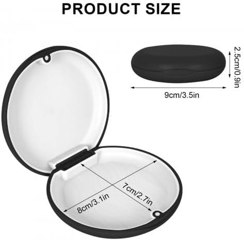 Denture Retainer Box, Premium Orthodontic Denture Box, Slim Dental Case, Aligner and Retainer Case with Magnetic Closure, Compact Mouth Guard Case for Bite Splint & False Teeth image number 2