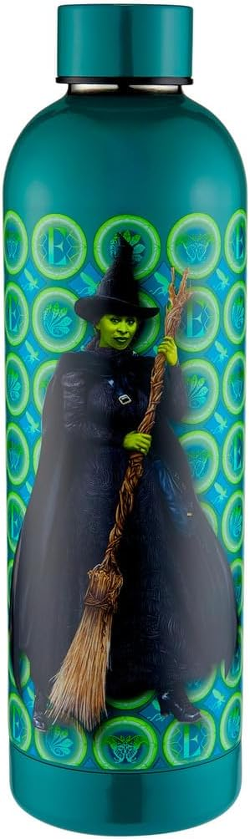 Maxwell & Williams Wicked Magical Double Wall Insulated Bottle in Elphaba Magic Gift Box, 750 Ml Capacity, Green