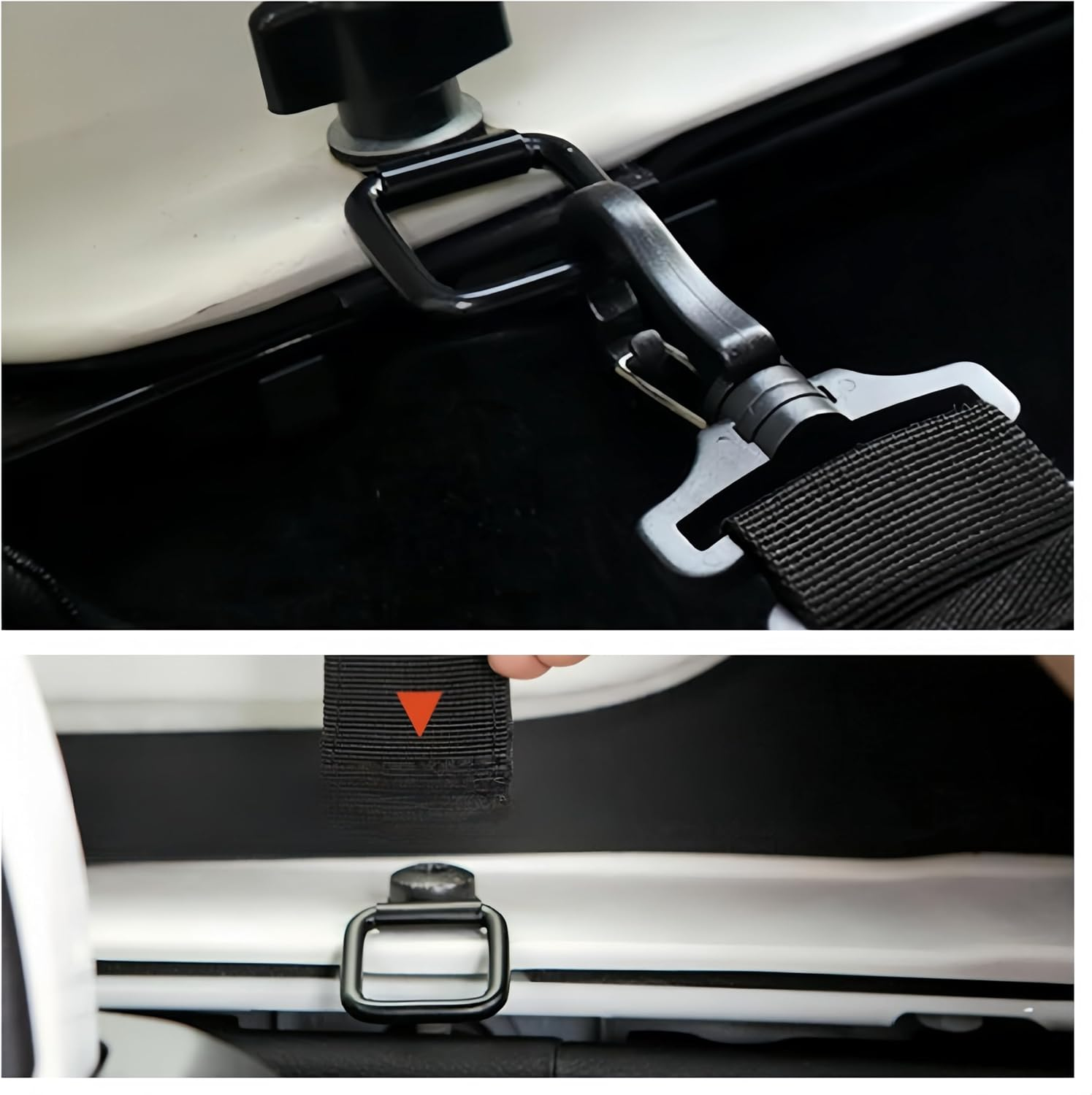 8Pcs Tie down D Ring Anchor, Ai-Oumleef Tie down D Ring Set, Easy-To-Install Truck Tie Downs, Compatible with Cargo Cover Mounts, Heavy-Duty Accessories for Truck, Trailer, Camper, Boat and More image number 1