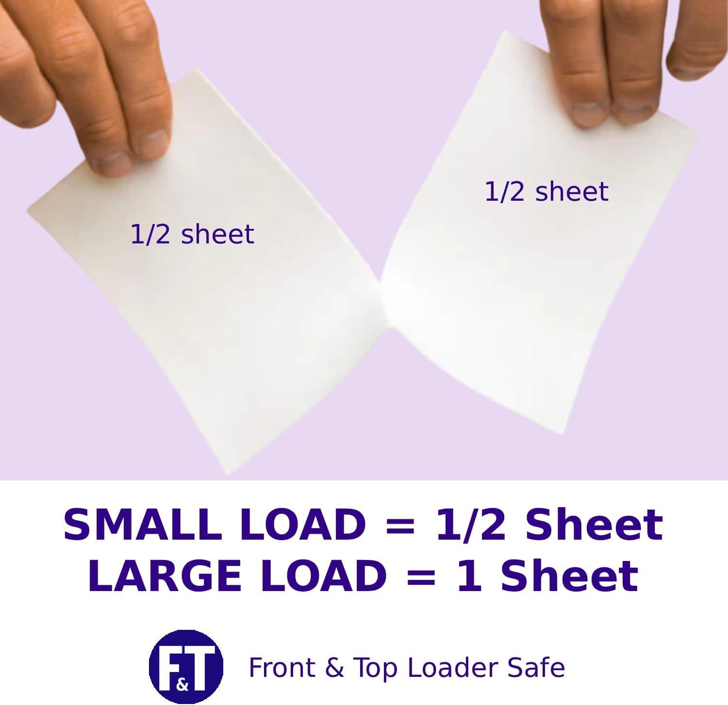 Lucent Globe Laundry Detergent Sheets &ndash; Lavender Scent &ndash; 80 Count &ndash; Eco-Friendly, Plastic-Free, Pre-Measured, Zero Mess &ndash; Limited Edition Laundry Sheets for All Machines image number 1